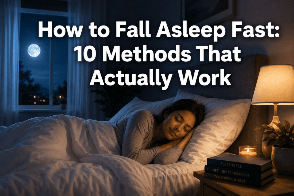 How to Fall Asleep Fast: 10 Methods That Actually Work