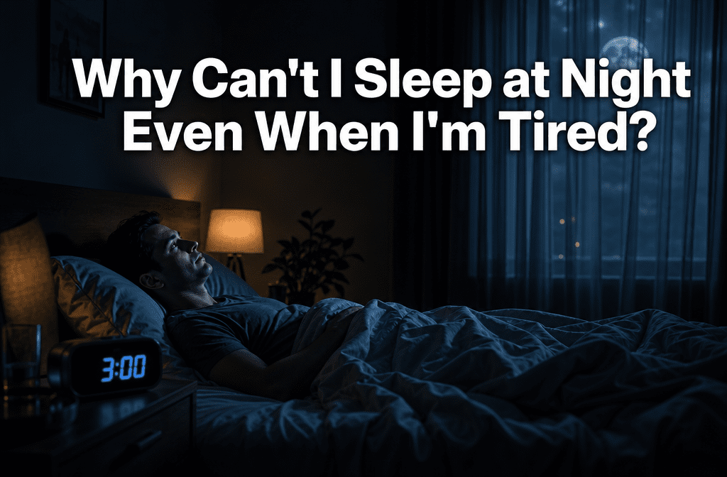 Why Can't I Sleep at Night Even When I'm Tired?