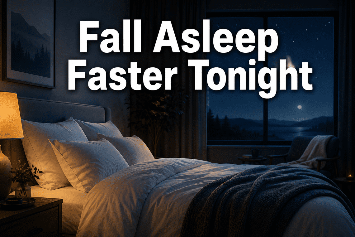 15 Ways to Fall Asleep Faster Tonight Using Tiny Changes You Can Start in 5 Minutes