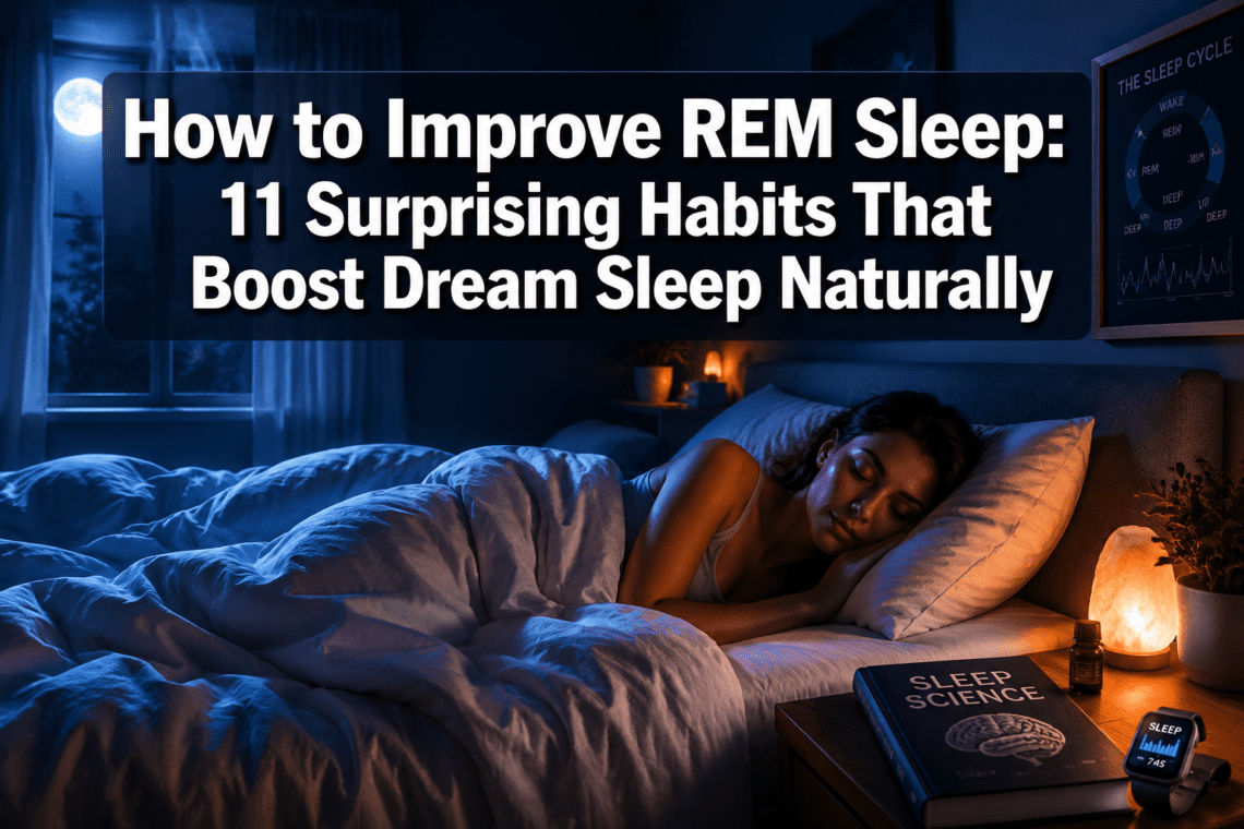 How to Improve REM Sleep: 11 Surprising Habits That Boost Dream Sleep Naturally