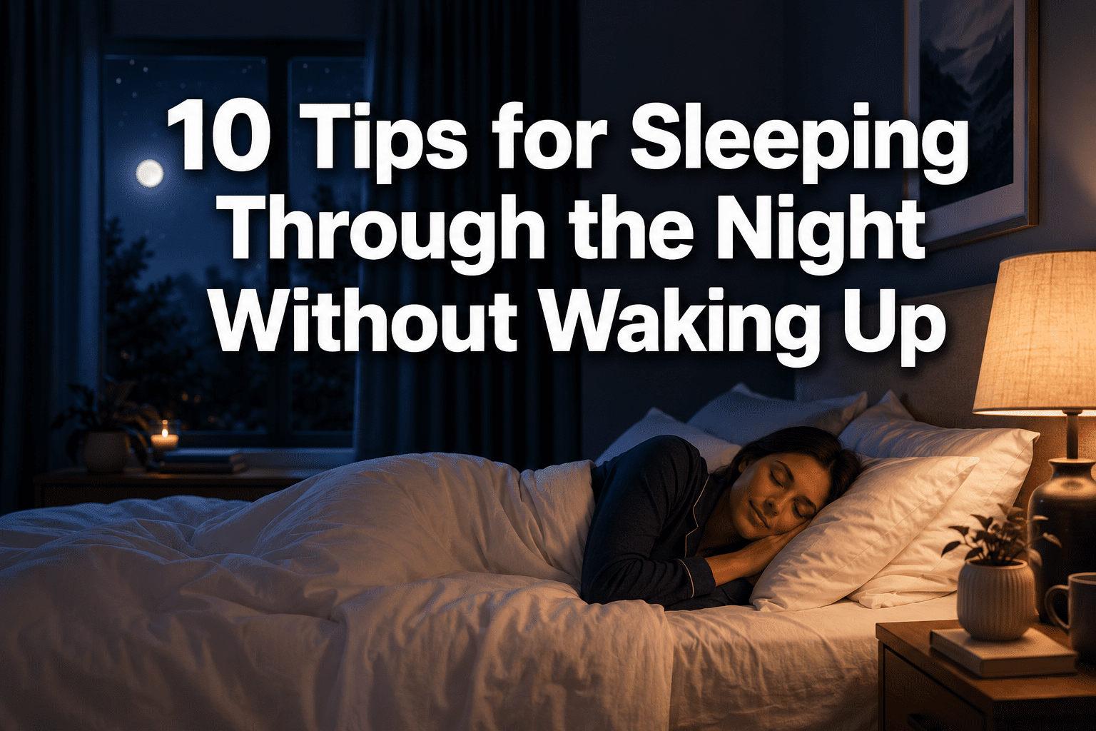 10 Tips for Sleeping Through the Night Without Waking Up