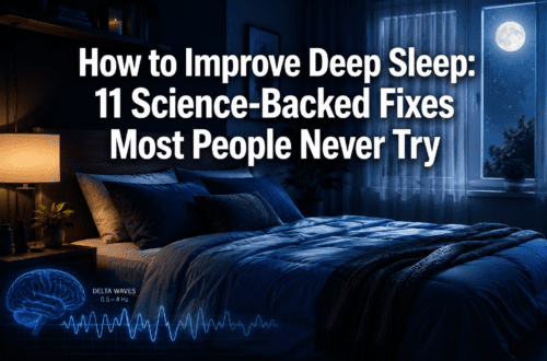 How to Improve Deep Sleep: 11 Science-Backed Fixes Most People Never Try