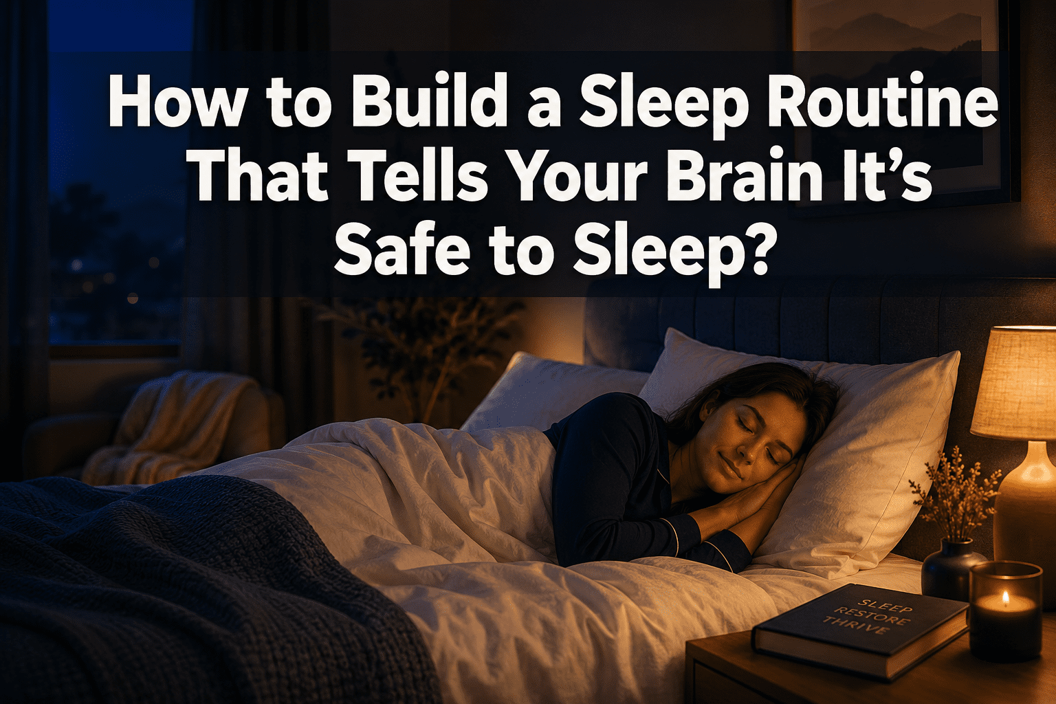 How to Build a Sleep Routine That Tells Your Brain It's Safe to Sleep?