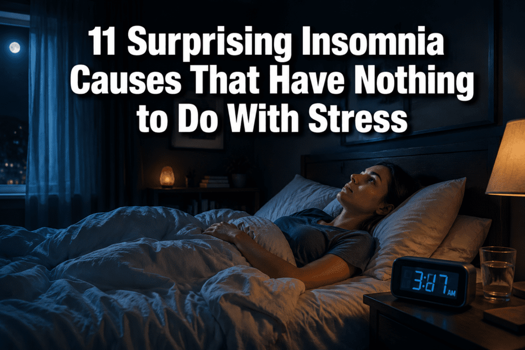 11 Surprising Insomnia Causes That Have Nothing to Do With Stress