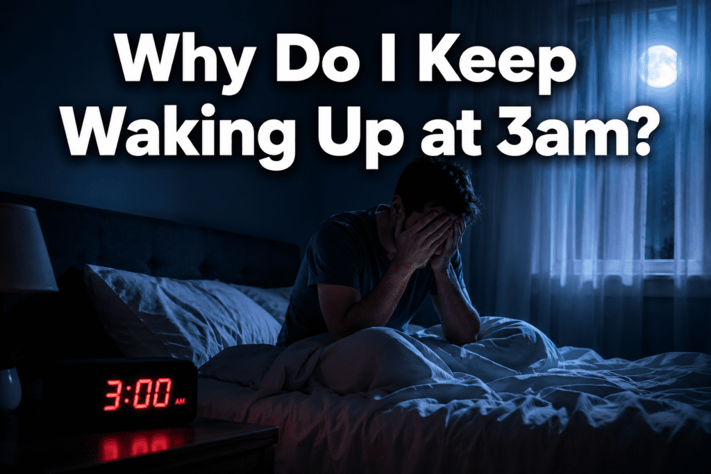 Why Do I Keep Waking Up at 3am? The Real Reasons