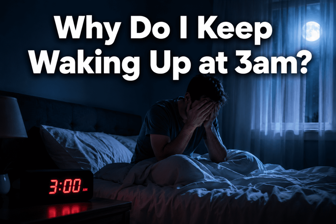 Why Do I Keep Waking Up at 3am? The Real Reasons