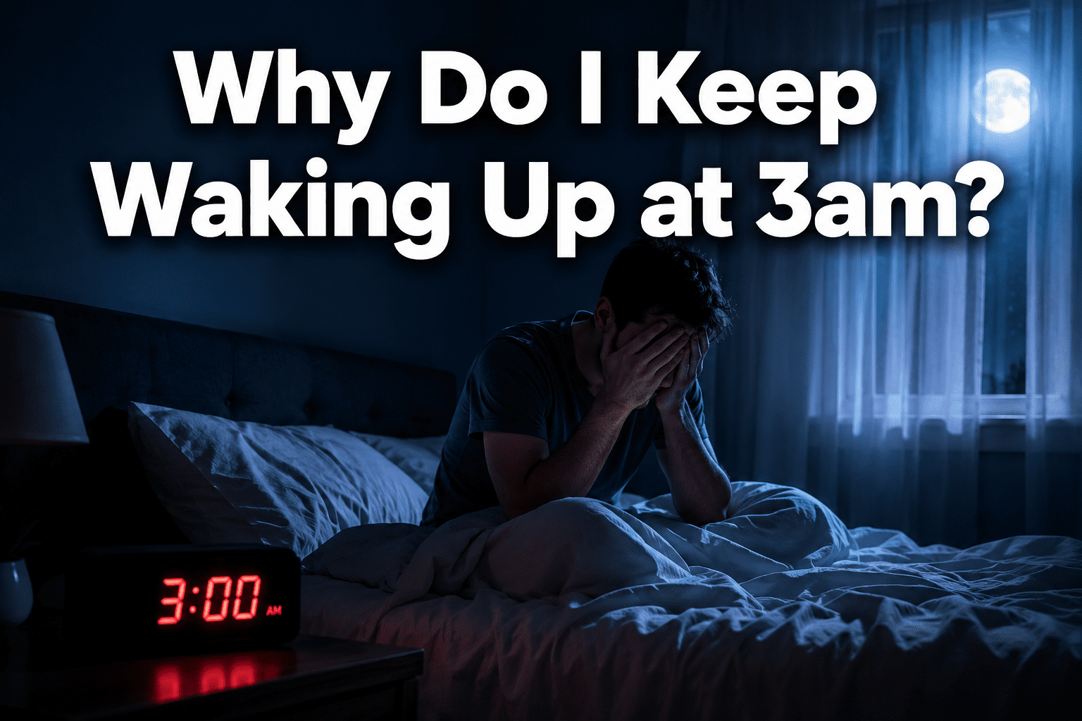 Why Do I Keep Waking Up at 3am? The Real Reasons