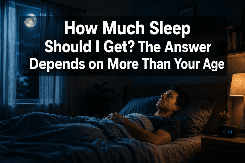 How Much Sleep Should I Get? The Answer Depends on More Than Your Age