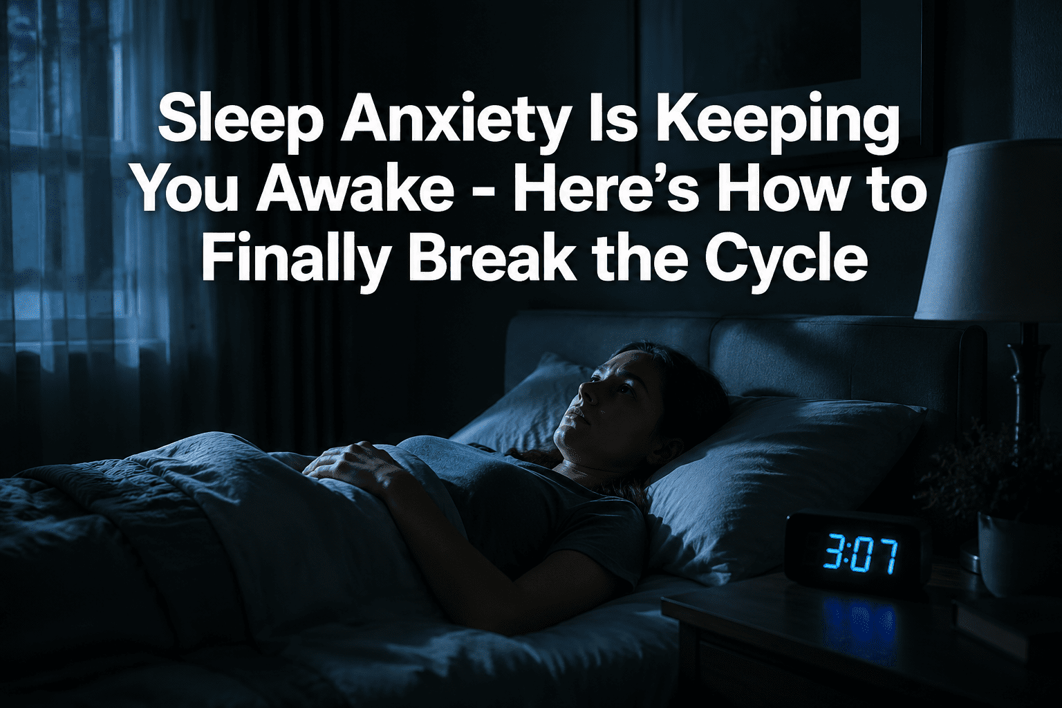 Sleep Anxiety Is Keeping You Awake - Here's How to Finally Break the Cycle