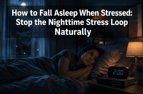 How to Fall Asleep When Stressed: Stop the Nighttime Stress Loop Naturally