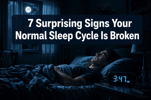7 Surprising Signs Your Normal Sleep Cycle Is Broken (And How to Reset It Naturally)