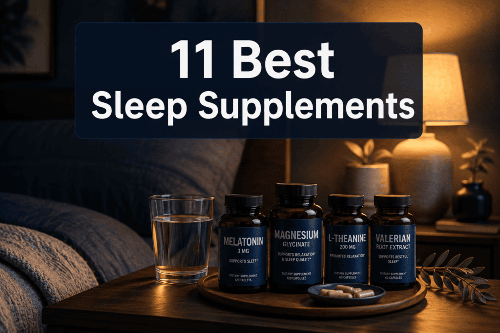 11 Best Sleep Supplements That Help You Fall Asleep Faster Without Feeling Groggy